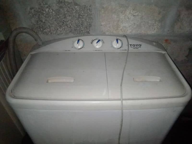 toyo twin tub 2in1 washing with dryer 1