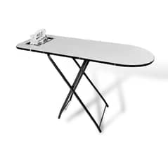 Foldable and adjustable iron table stand
