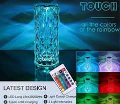 16 color RGB  colour charging lamp