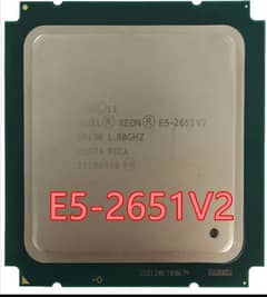 Intel xeon 2651 v2  12 core 30 mb cashe