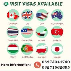 Dubai Visit Visa,Norway visit visa,Poland visa, Greece Spain Visa
