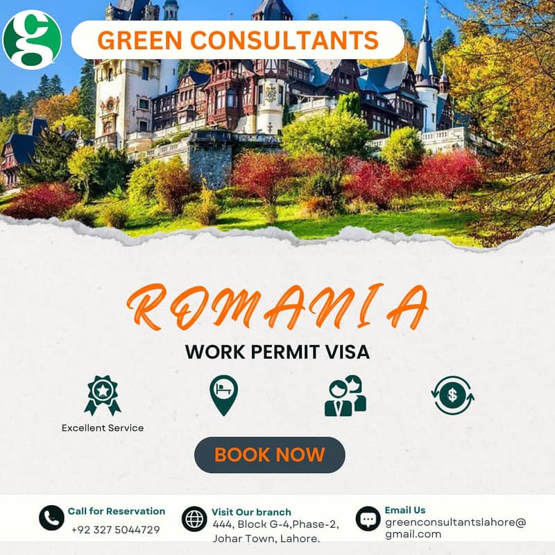 Romania work permit Canada work permit/ Dubai job canada job/ Romania 2