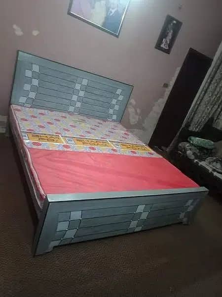 double Bed, bed, side tables, Furniture 7