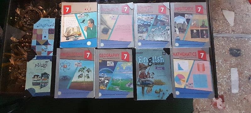 SELLING CLASS 7 BOOKS WITH BINDING 0