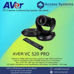 Video conference Logitech Group PTZ Pro2 Aver VC520 Pro2 Poly Trio8800