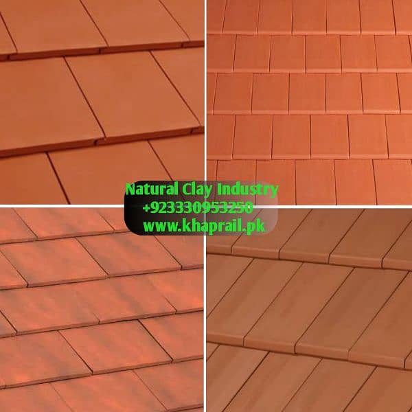 Gutka tiles price, Terracotta jali design, Khaprail roof tiles 6