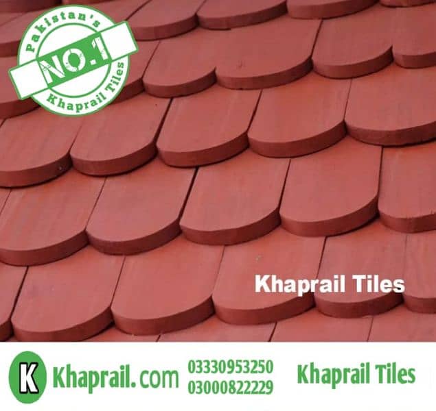 Gutka tiles price, Terracotta jali design, Khaprail roof tiles 9