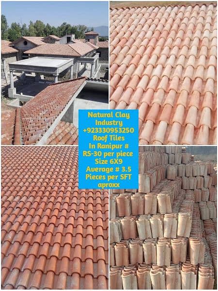 Gutka tiles price, Terracotta jali design, Khaprail roof tiles 12