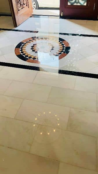 Marble polish experts karachi and marble tile fixing it 6