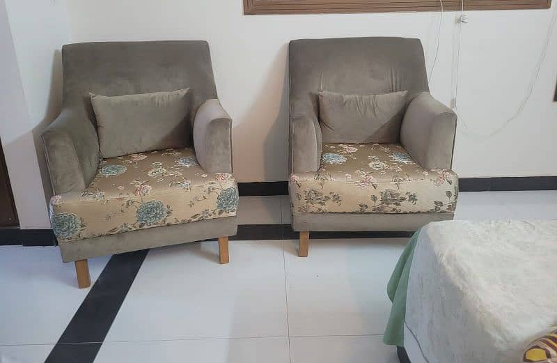 Pair of Ottoman Chairs for sale 3