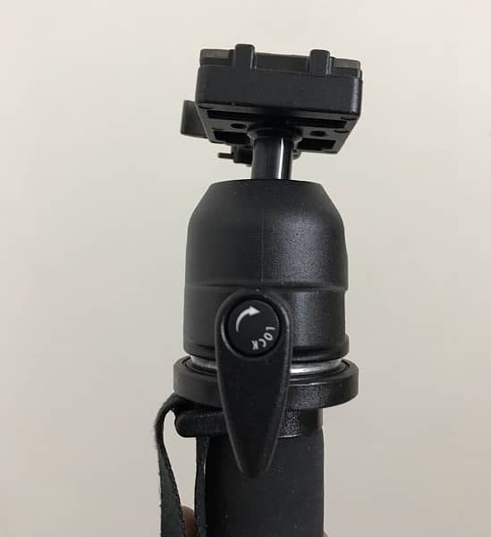 Manfrotto monopod  Gruppo with 486rc2 ball head, made in Italy 11