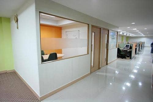 FALSE CEILING - OFFICE CEILING -GYPSUM BOARD & GLASS PARTITION 19