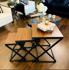 nesting tables set of 3 pieces
