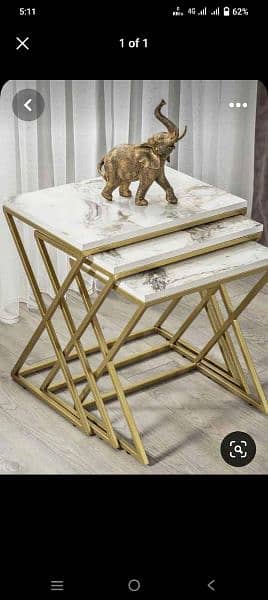 nesting tables set of 3 pieces 3