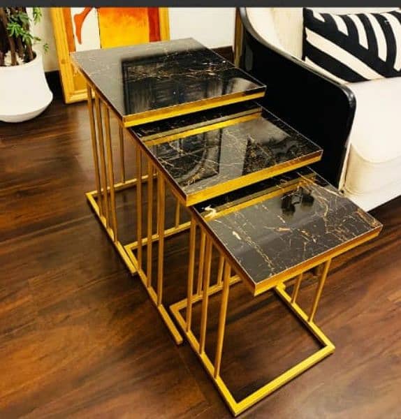 nesting tables set of 3 pieces 7