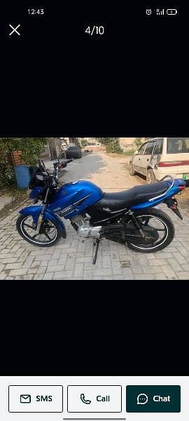 Yamaha YBR  Blue Colour 2016. 3