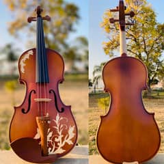 Violin 4/4 Solid Wood Matte Violin Beautiful Appearance Violin