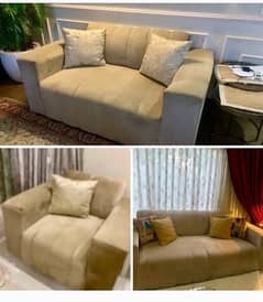 imported velvet sofa 0