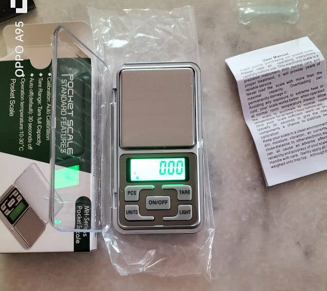 Pocket Scale 0.01 to 500 Grams Or Mini Scale Or Jewellery Scale 1