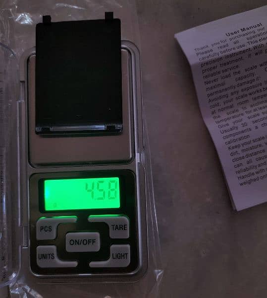 Pocket Scale 0.01 to 500 Grams Or Mini Scale Or Jewellery Scale 3