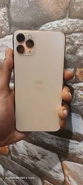 IPhone 11 ProMax 64GB official Dual Sim PTA Approved GoldColour 10by10 1