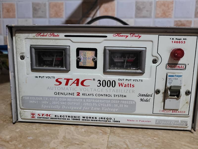 STAC Staibilizer 3000 Watt 0
