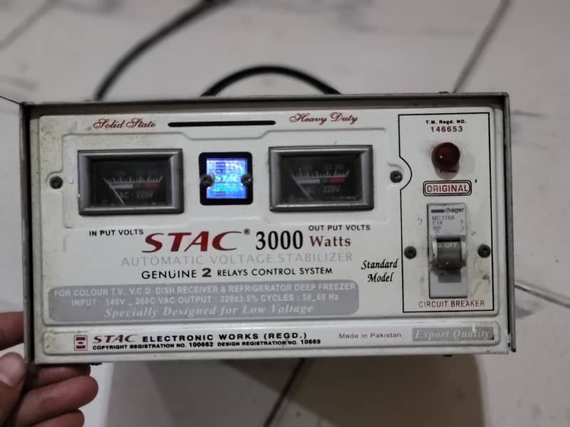 STAC Staibilizer 3000 Watt 3