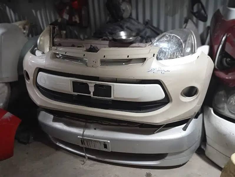 Toyota Passo car bumper Front and back available 1