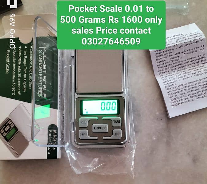 Scale Or Jewelry Scale Or Pocket Scale Or Digital Scale Or Electronic 0