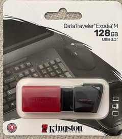 Kingston 128GB USB Brand New (10/10) fixed price (0322-4616266)