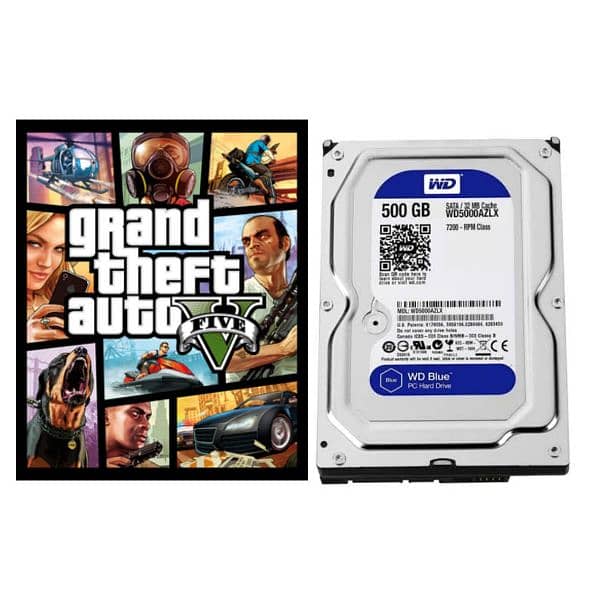 500GB Internal HDD with original pre-installed games 0
