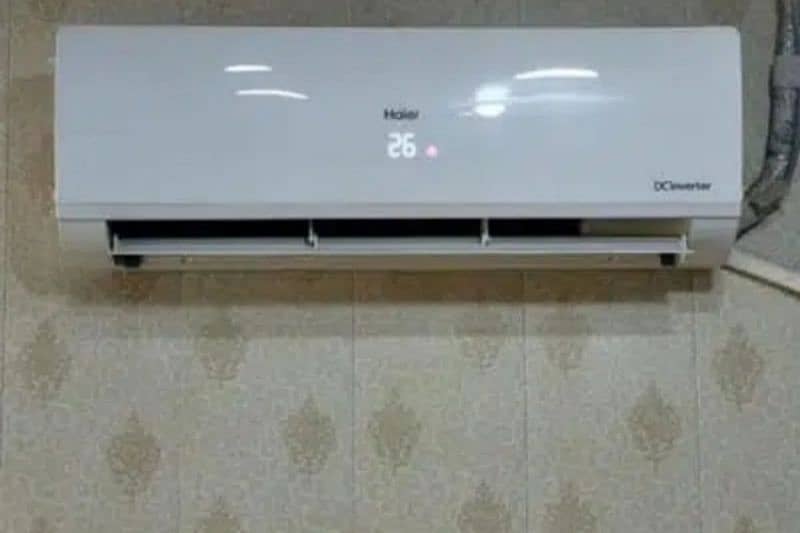 Haier 1.5 ton inverter AC heat and cool in genuine condition 0