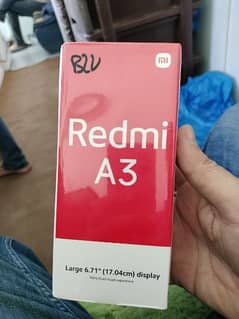 Redmi A3 (4GB-128GB) Box Pack Mobile