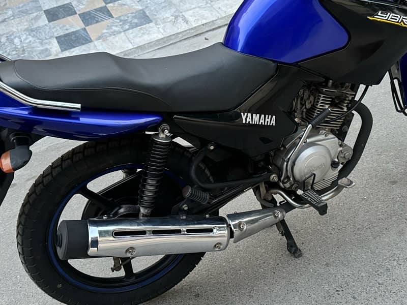 Yamaha Ybr 2018 Blue Color 5