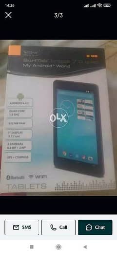 Tablet 7 inch with box and accessories (Brand New)