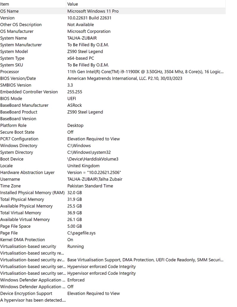 Gaming PC / Intel Core i9 11900K ( 11th Gen ), RTX 3070 ( 8GB ) 3