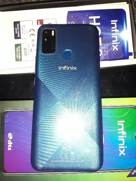 Infinix hot 9 play with box all paper urgent sale 1