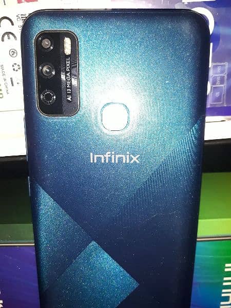 Infinix hot 9 play with box all paper urgent sale 3
