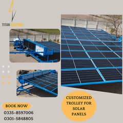 Customized Trolley Solar panels