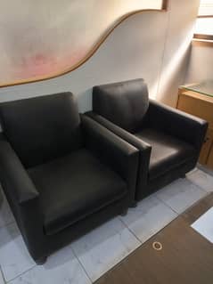 2-Single Seater Sofa Each 0