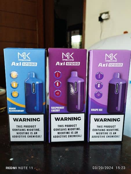 Maskking Disposable Pod Vape Rechargeable 50Mg new box pack 0