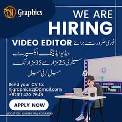 Professional Video Editor Required