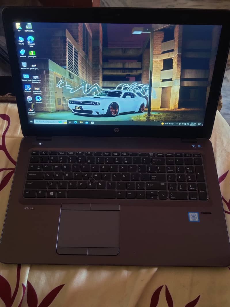 HP Z Book with 4K LED Core i7 6th Gen 128GB-SSD 16GB-RAM 2GB-Fire PRO 0