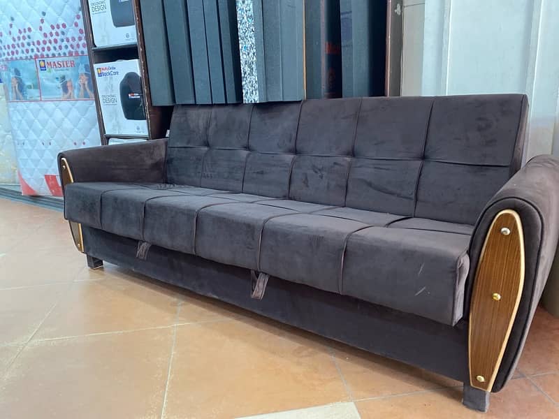 sofa cum bed (2in1)(sofa +bed)(Molty foam )(10 years warranty ) 6