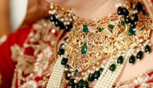bridal jewellery set