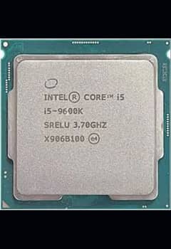 core i5 9th gen 9600k 0