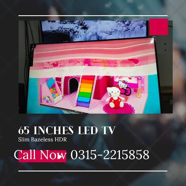 BEST OFFER RAMADAN 65 INCHES SMART ANDORID DYNAMIC COLOR DISPLAY 2024 0