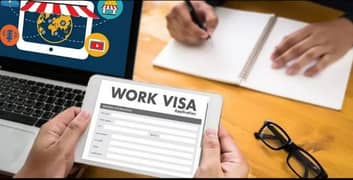 Italy, Spain, Canada, Dubai, Usa, Qatar Work Visa Done Base Available