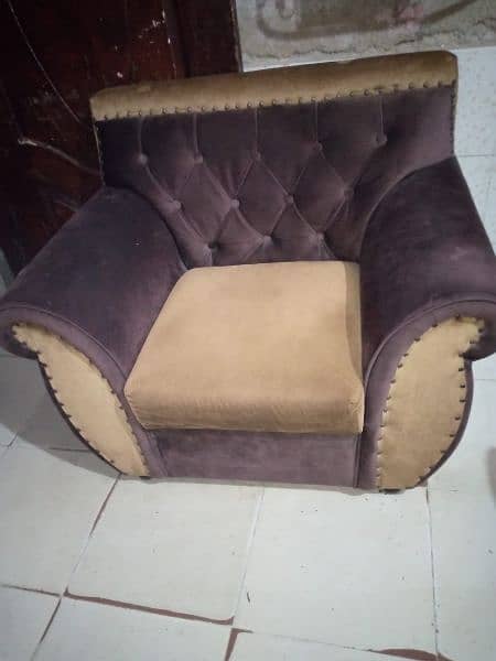 5 seater soft sofa set  . . 1