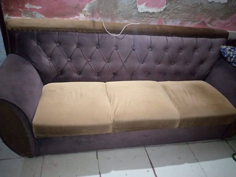 5 seater soft sofa set  . . 2